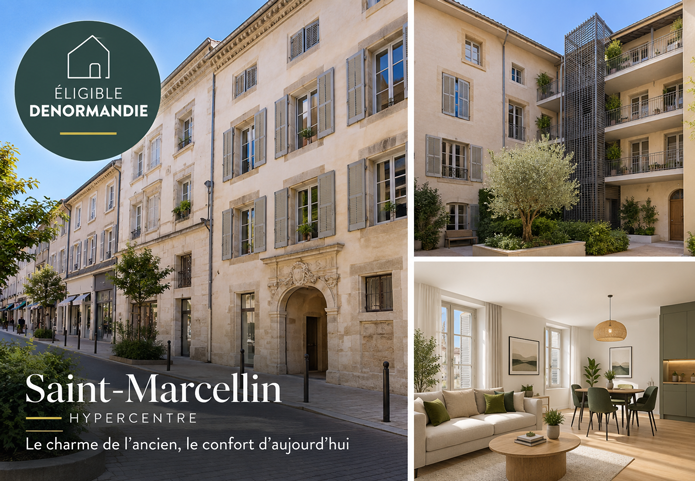 Un lieu chargé d’histoire au cœur de Saint-Marcellin